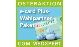MEDX e-card Plus-Wahlpartner Paket Osteraktion