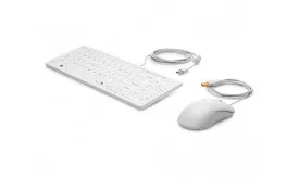 HP Healthcare Tastatur & Maus (weiß)