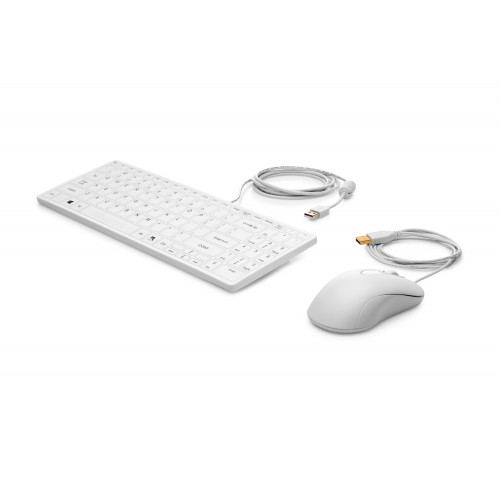 HP Healthcare Tastatur & Maus (weiß)