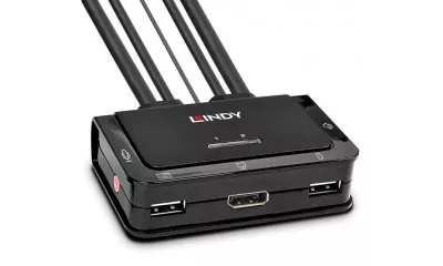 KVM-Switch 2-port USB Displayport