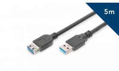 USB Verlängerung 5m A-St./A-Bu.
