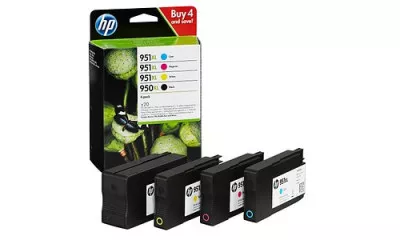 Tinte HP 950/951 XL C/M/Y/Bk 4-pack