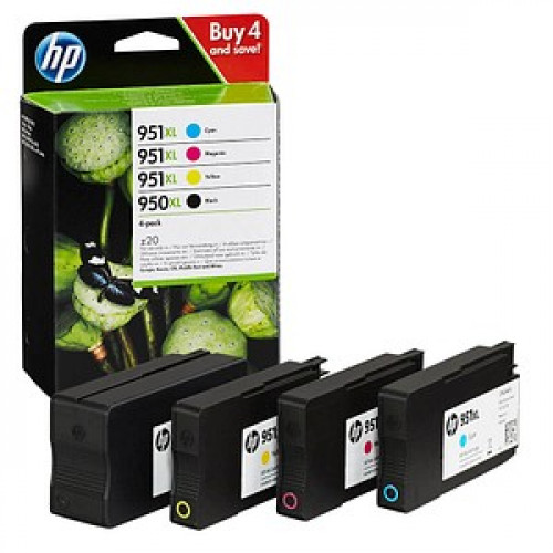 Tinte HP 950/951 XL C/M/Y/Bk 4-pack